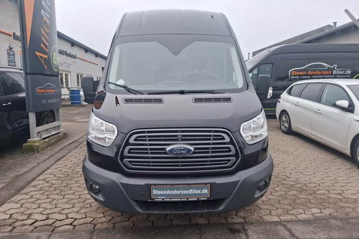 Sort Ford Transit 350 L3 Van fra 2017