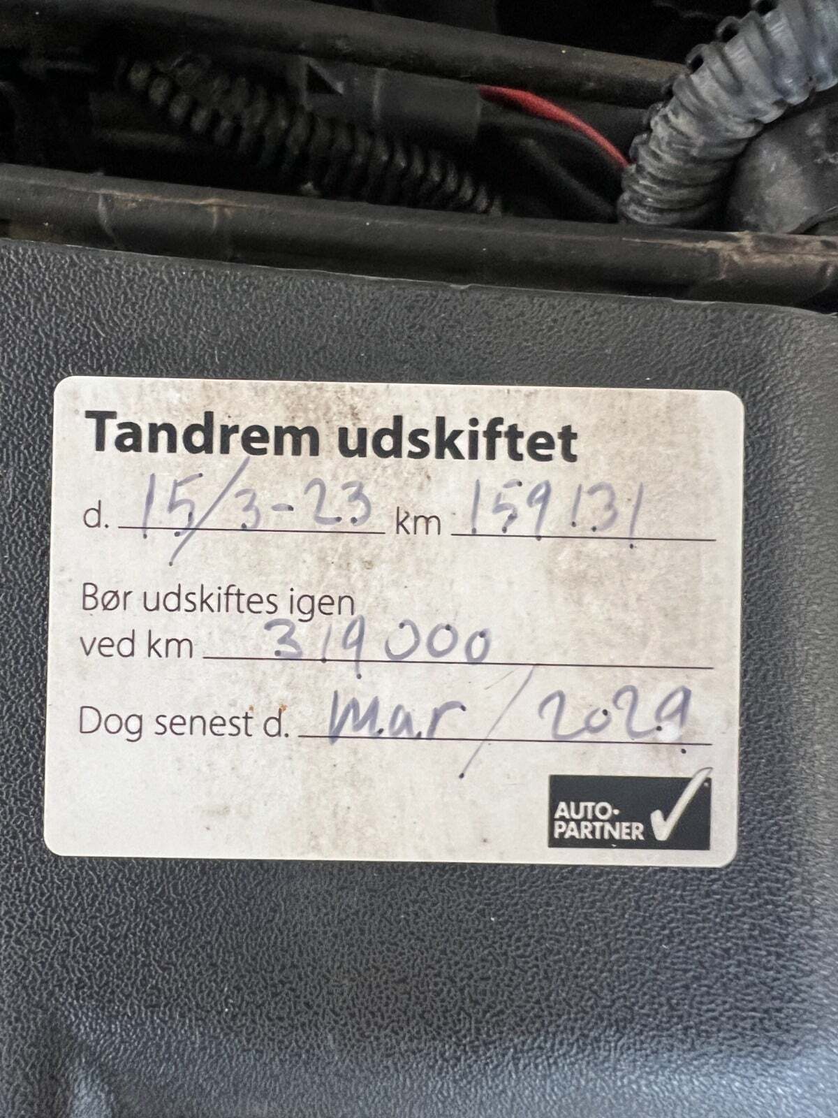 Sort Ford Focus fra 2015