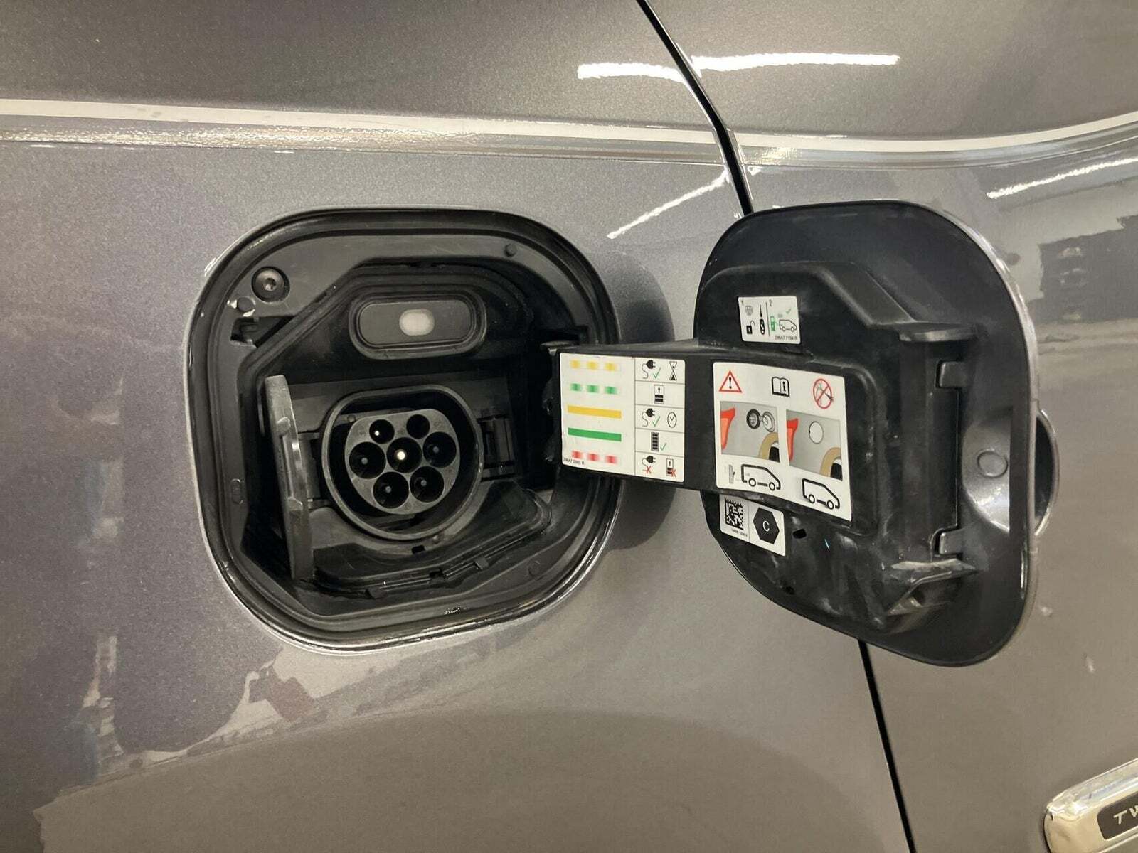 Grå Renault Twingo fra 2022