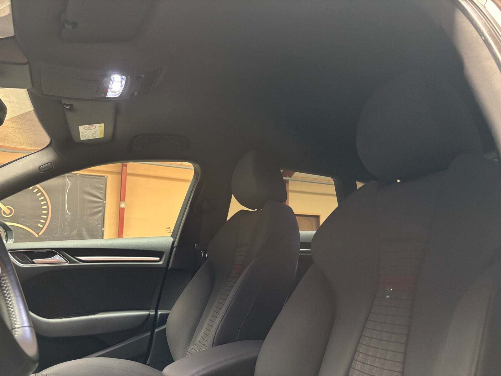 Sort Audi A3 fra 2017