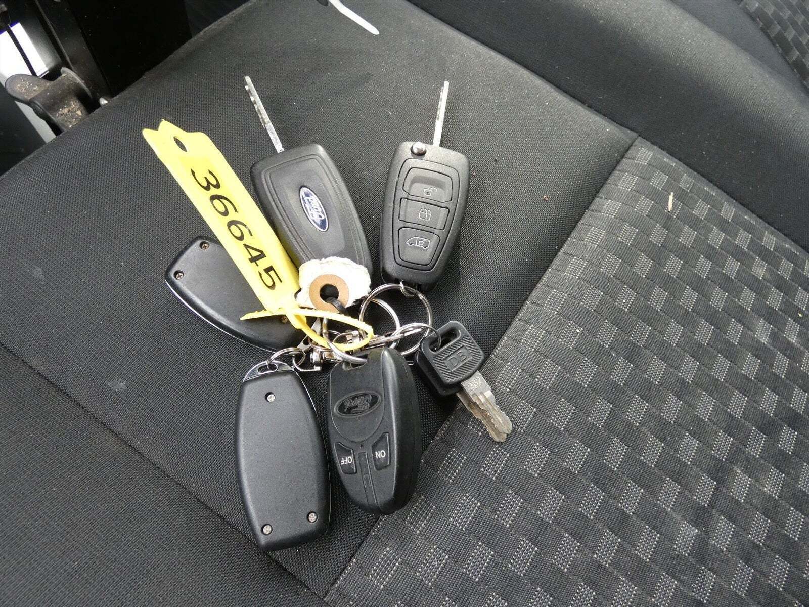 Hvid Ford Transit 350 L3 Van fra 2022