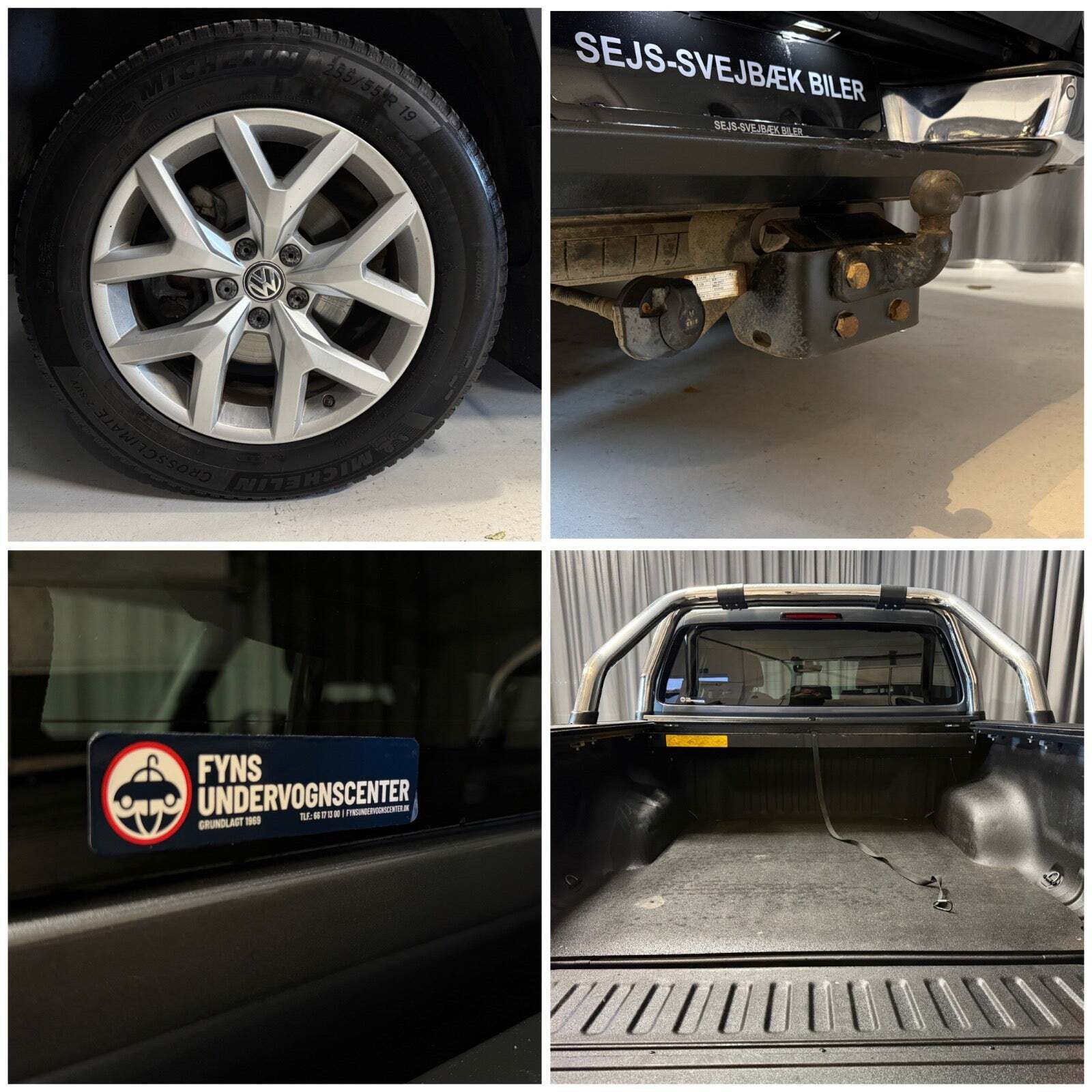 Grå VW Amarok fra 2017