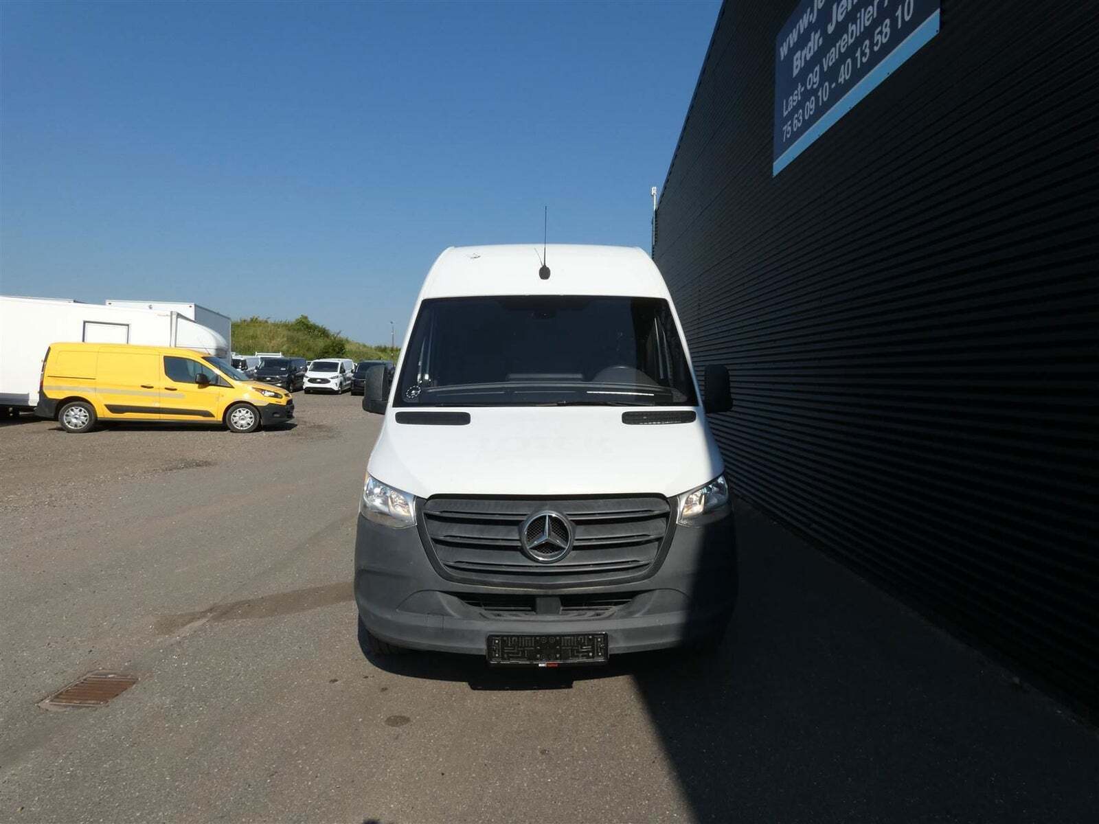 Hvid Mercedes Sprinter 316 fra 2019