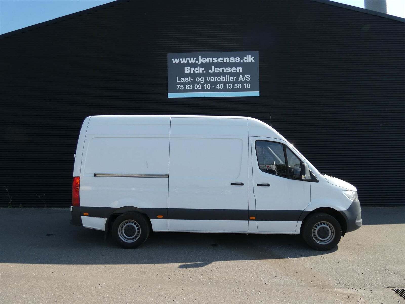 Hvid Mercedes Sprinter 316 fra 2019