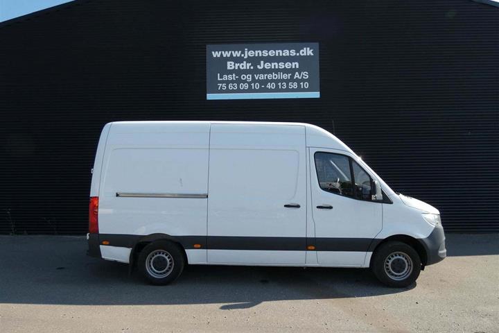 Hvid Mercedes Sprinter 316 fra 2019