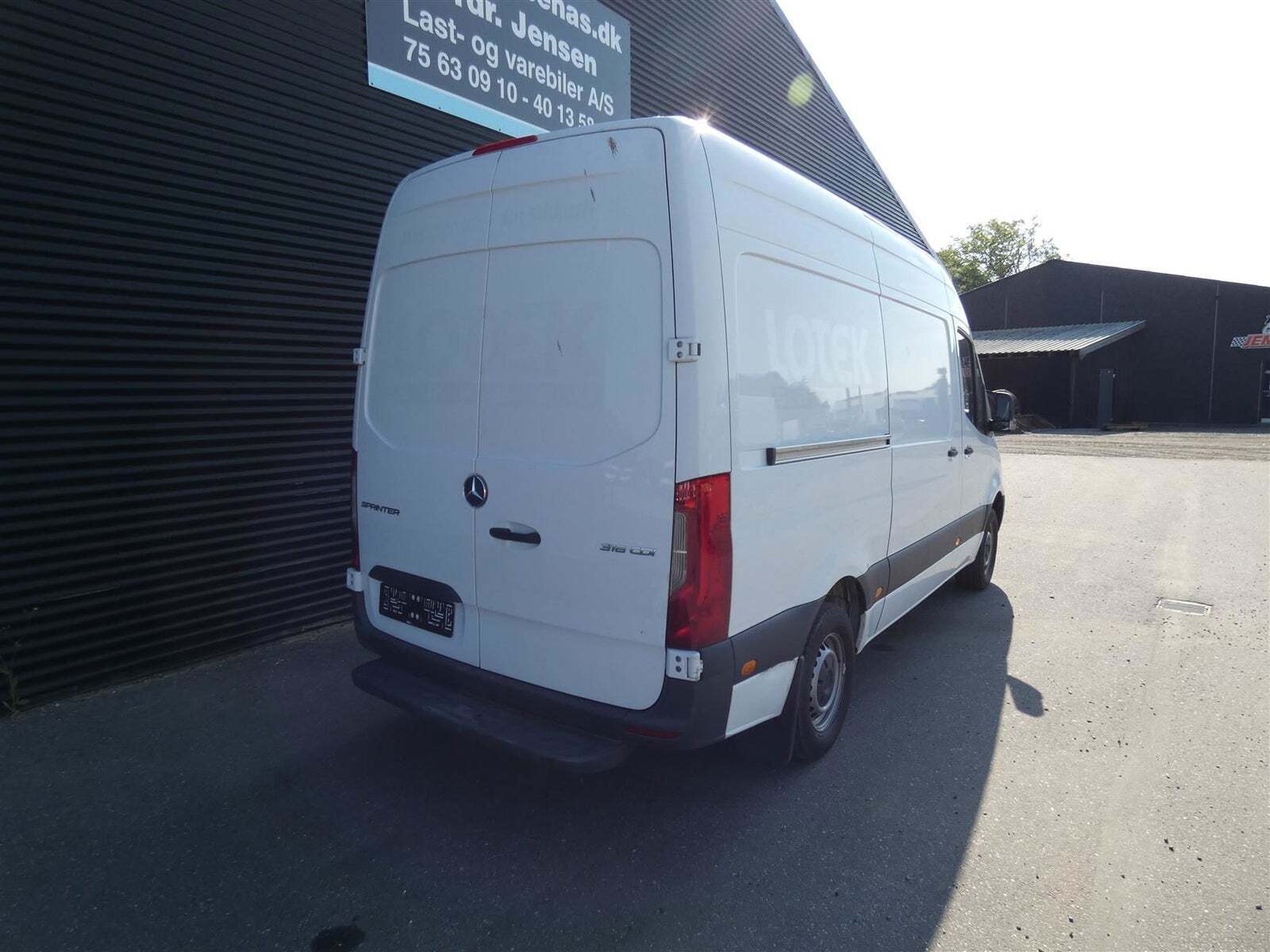 Mercedes Sprinter 316 2,2 CDi A2 Kassevogn aut. RWD