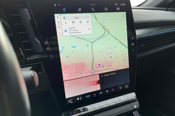 Hvid Renault Megane E-Tech fra 2022