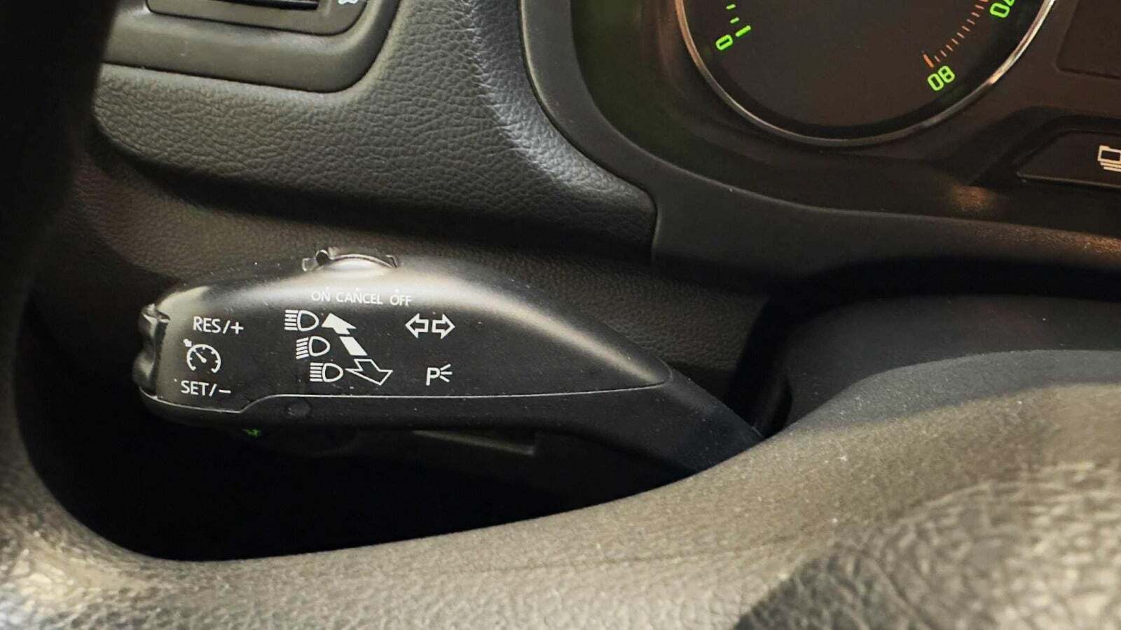 Sort Skoda Fabia fra 2013