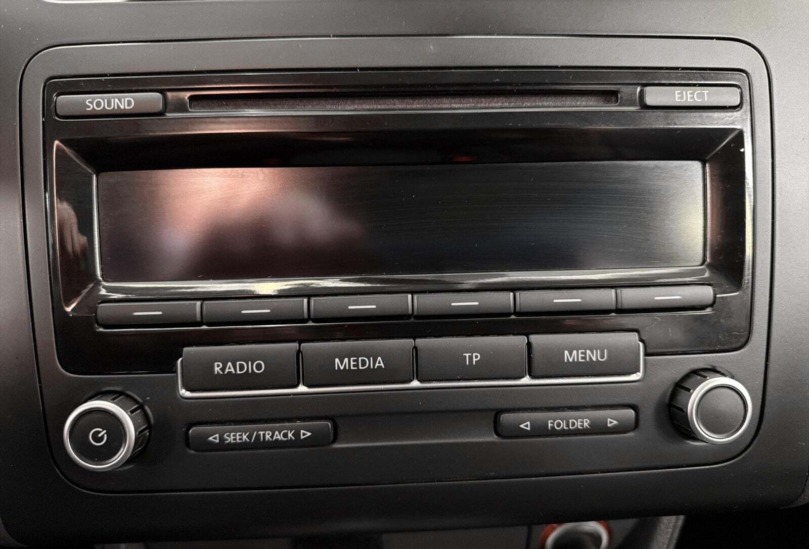 Sort VW Touran fra 2013