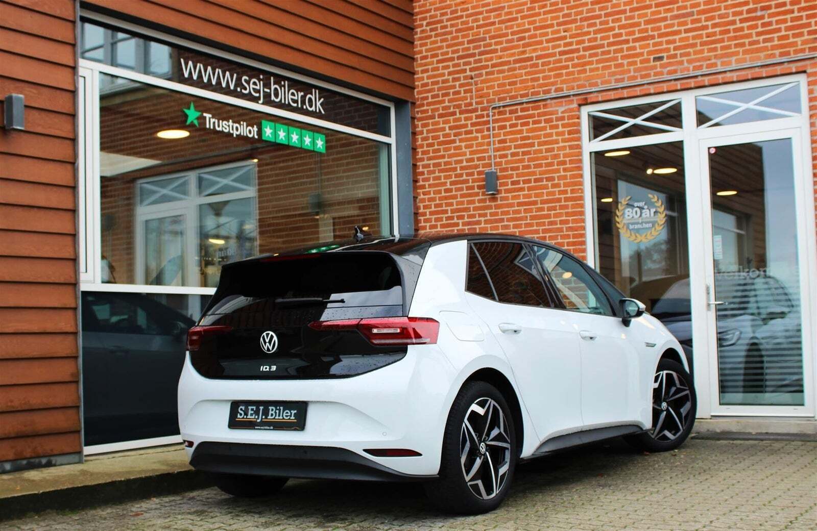 Hvid VW ID.3 fra 2021