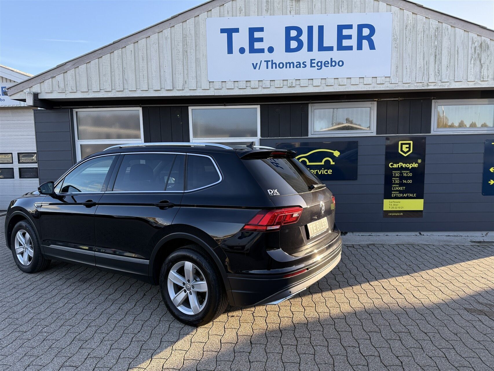 Sort VW Tiguan Allspace fra 2017