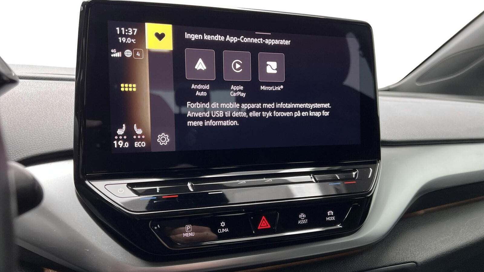 Blå VW ID.4 fra 2022