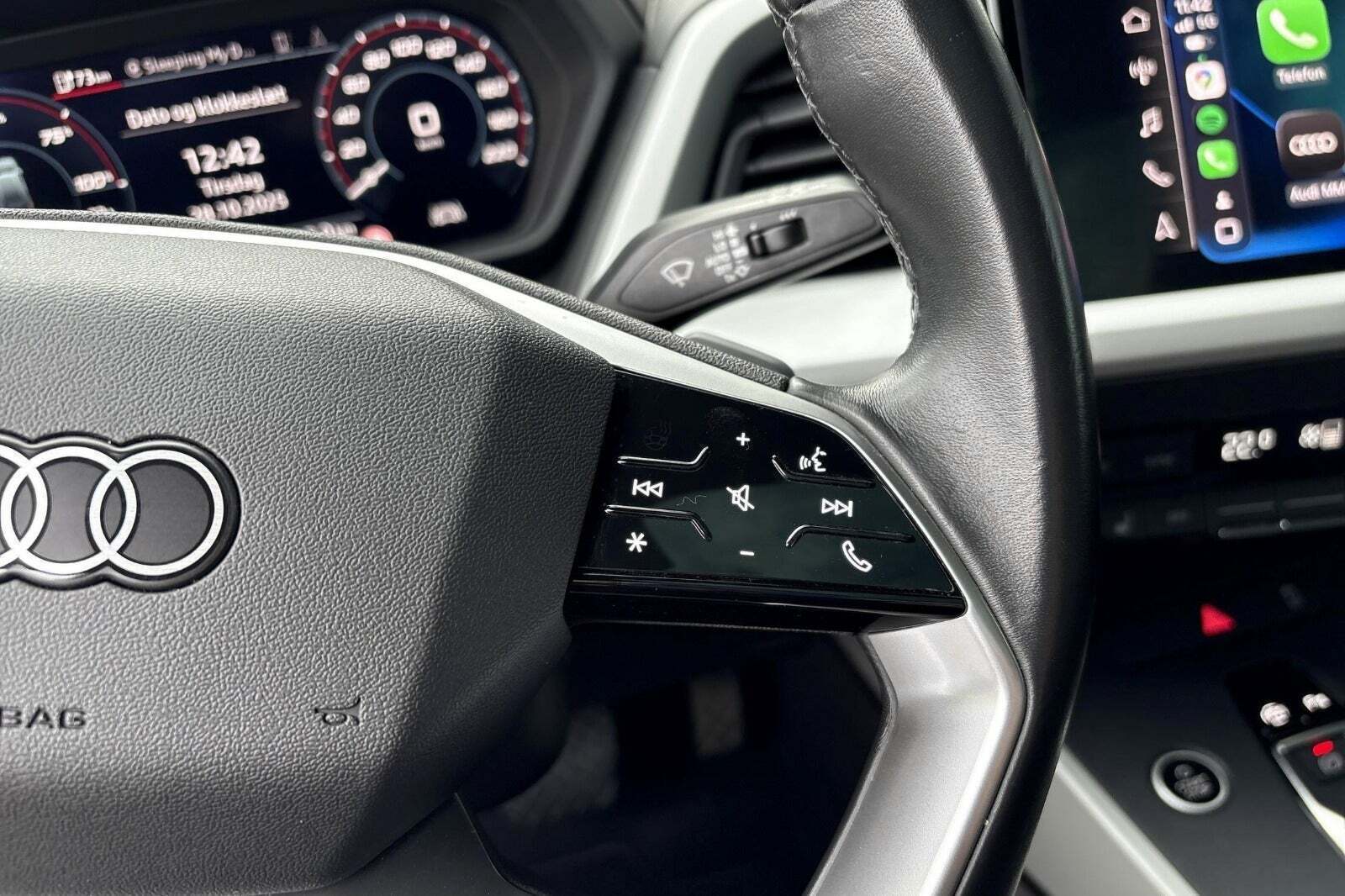 Sort Audi Q4 e-tron fra 2022