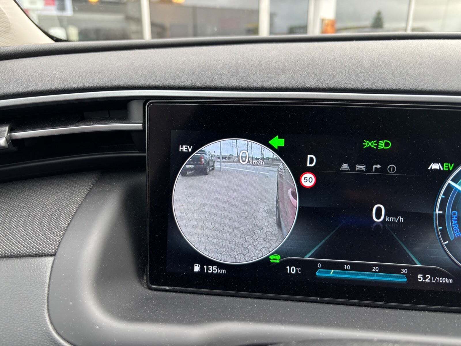 Rød Hyundai Tucson fra 2022