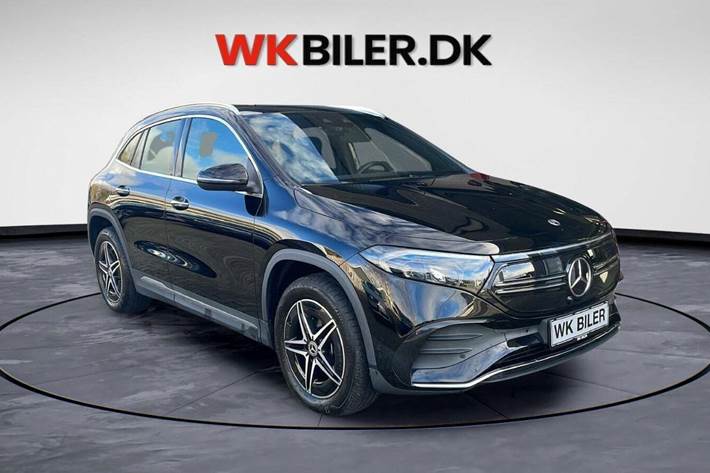Sort Mercedes EQA250 fra 2023