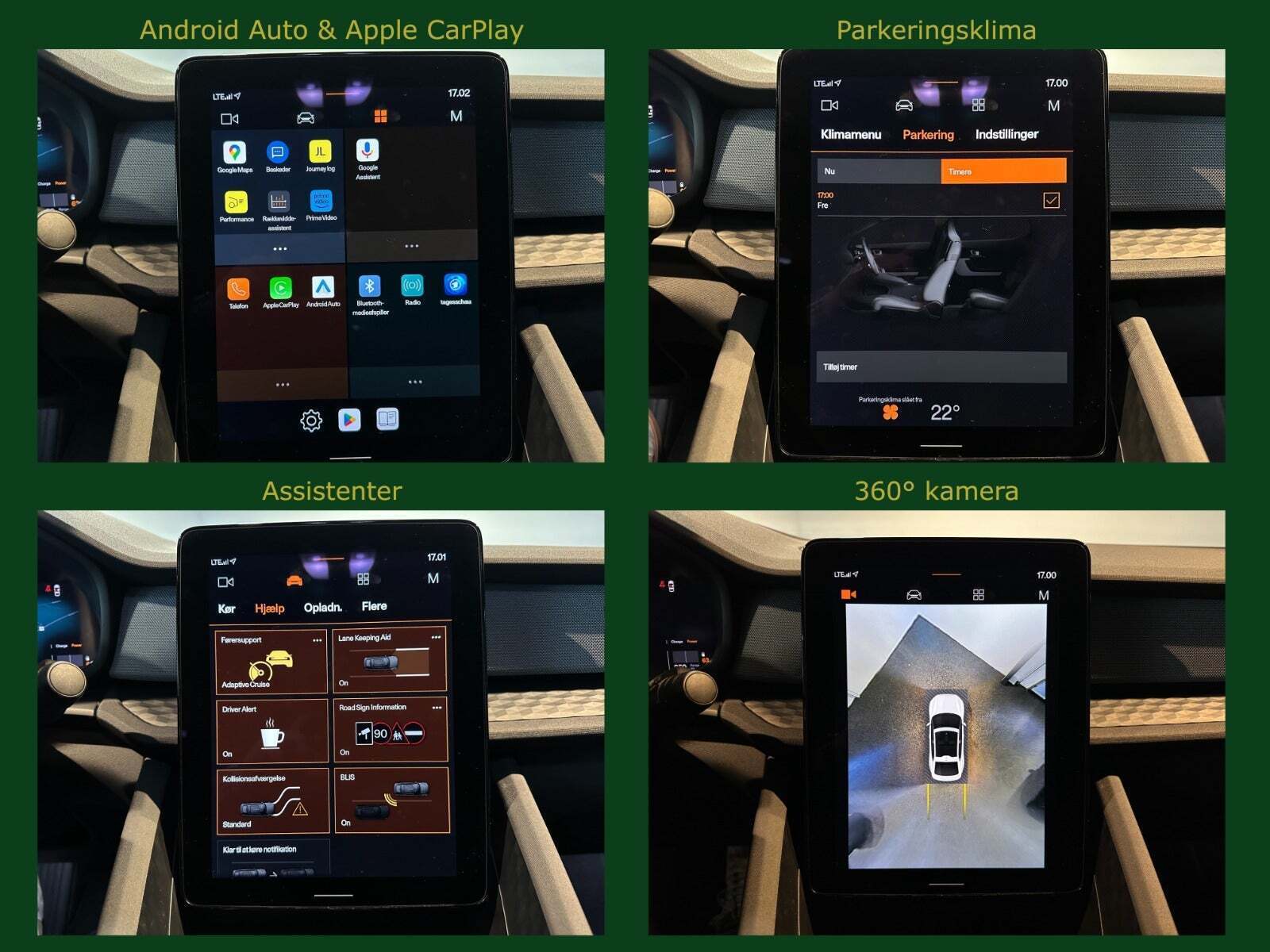 Hvid Polestar 2 fra 2023