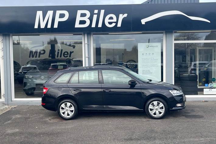 Sort Skoda Fabia fra 2021