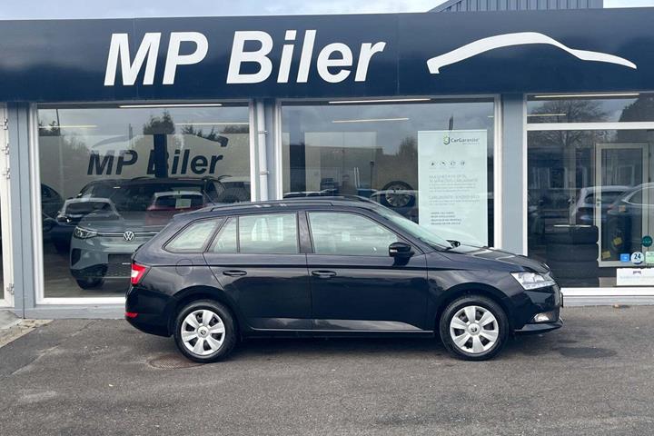 Sort Skoda Fabia fra 2021