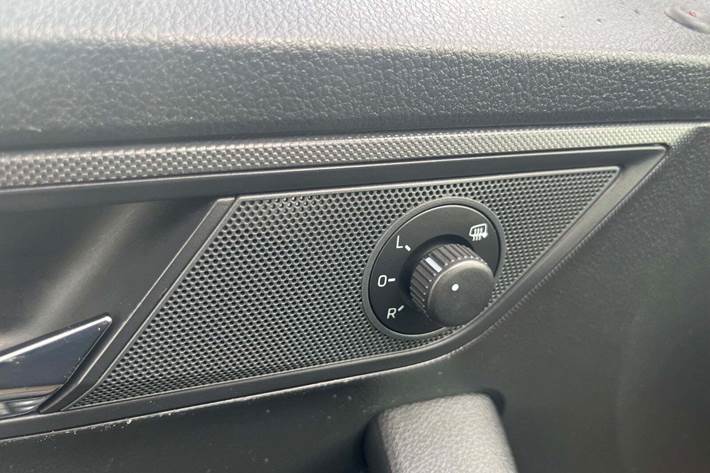 Sort Skoda Fabia fra 2021