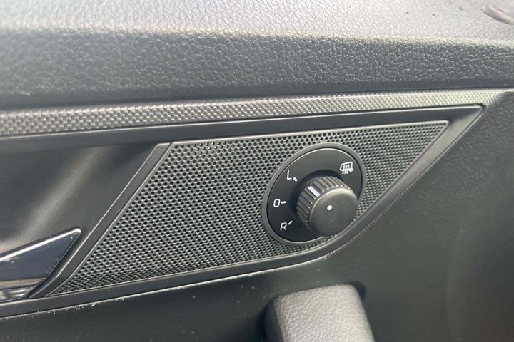 Sort Skoda Fabia fra 2021