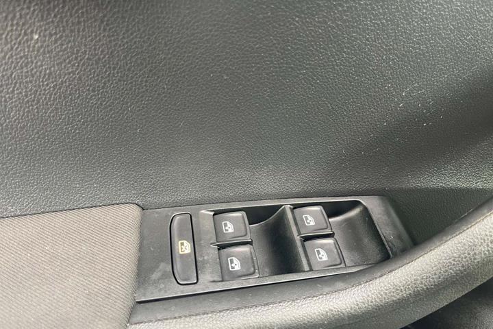 Sort Skoda Fabia fra 2021
