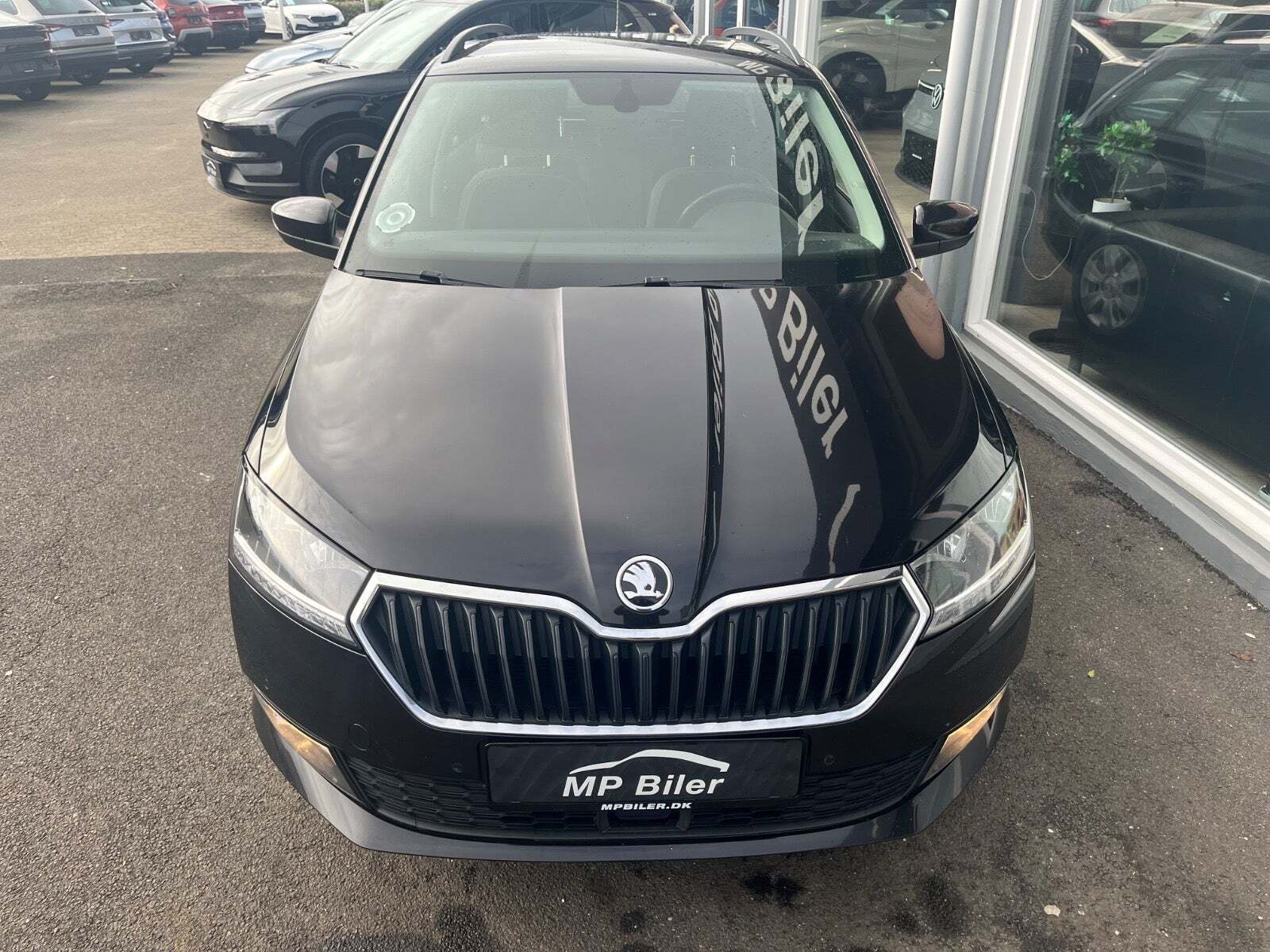 Sort Skoda Fabia fra 2021