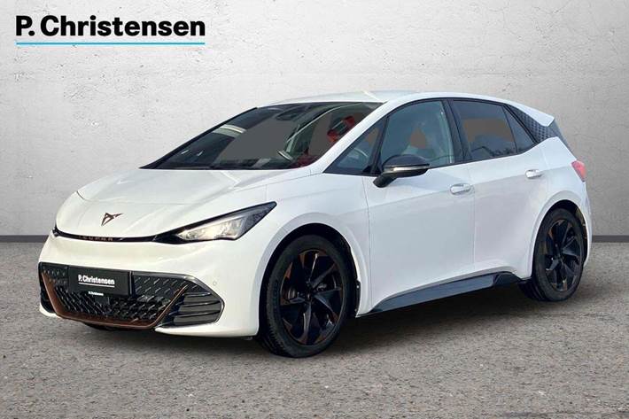 Hvid Cupra Born fra 2022 set udefra