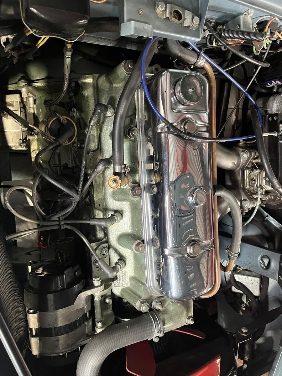 undefined Austin Healey 100-4 fra 1955 set udefra