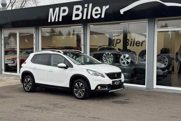 Hvid Peugeot 2008 fra 2019