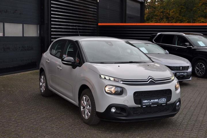 Beige Citroën C3 fra 2018 set udefra