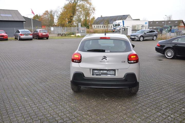 Beige Citroën C3 fra 2018 set udefra