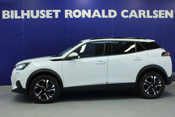 Hvid Peugeot 2008 fra 2021