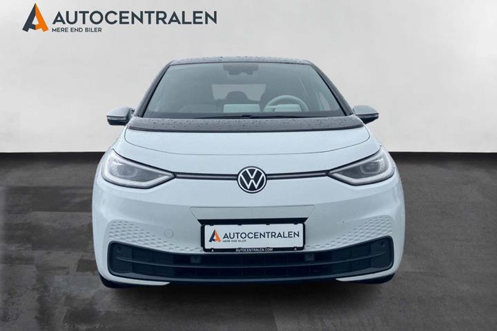 Hvid VW ID.3 fra 2020
