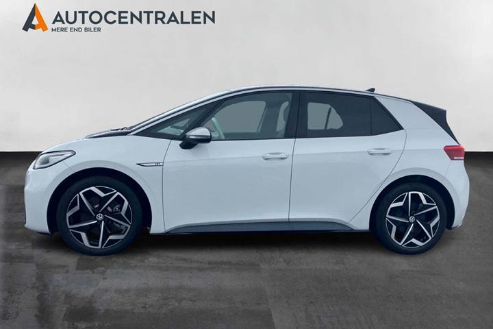 Hvid VW ID.3 fra 2020