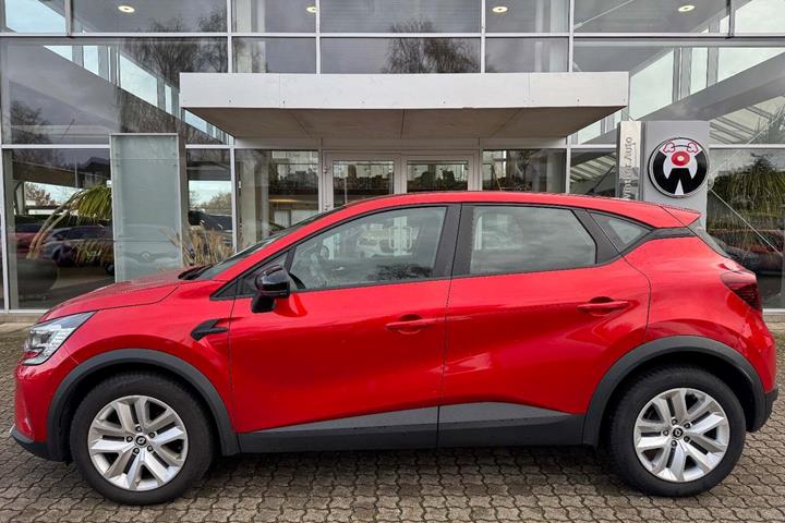 Rød Renault Captur fra 2021