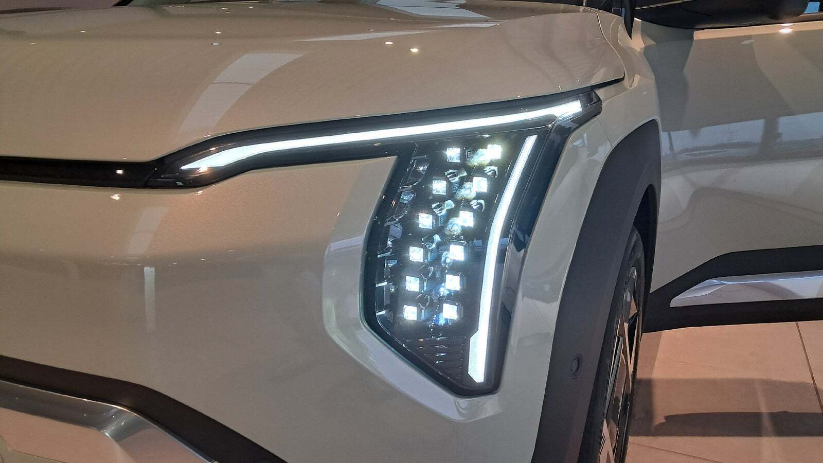 Grøn Kia EV3 fra 2025