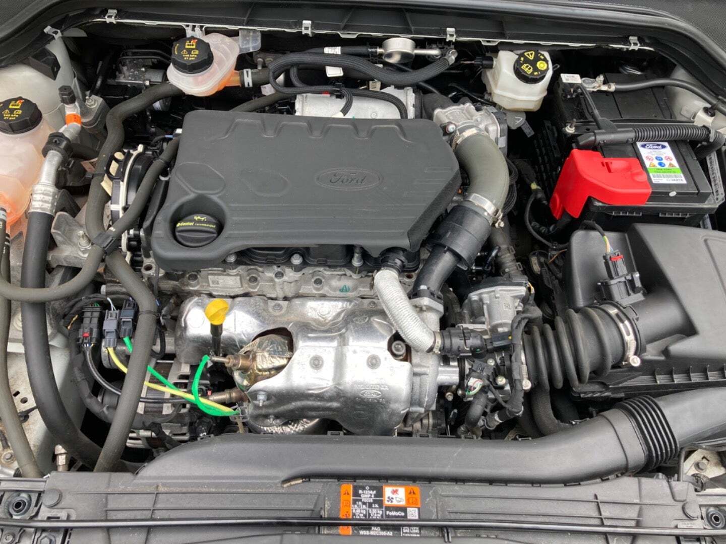 Beige Ford Focus fra 2020