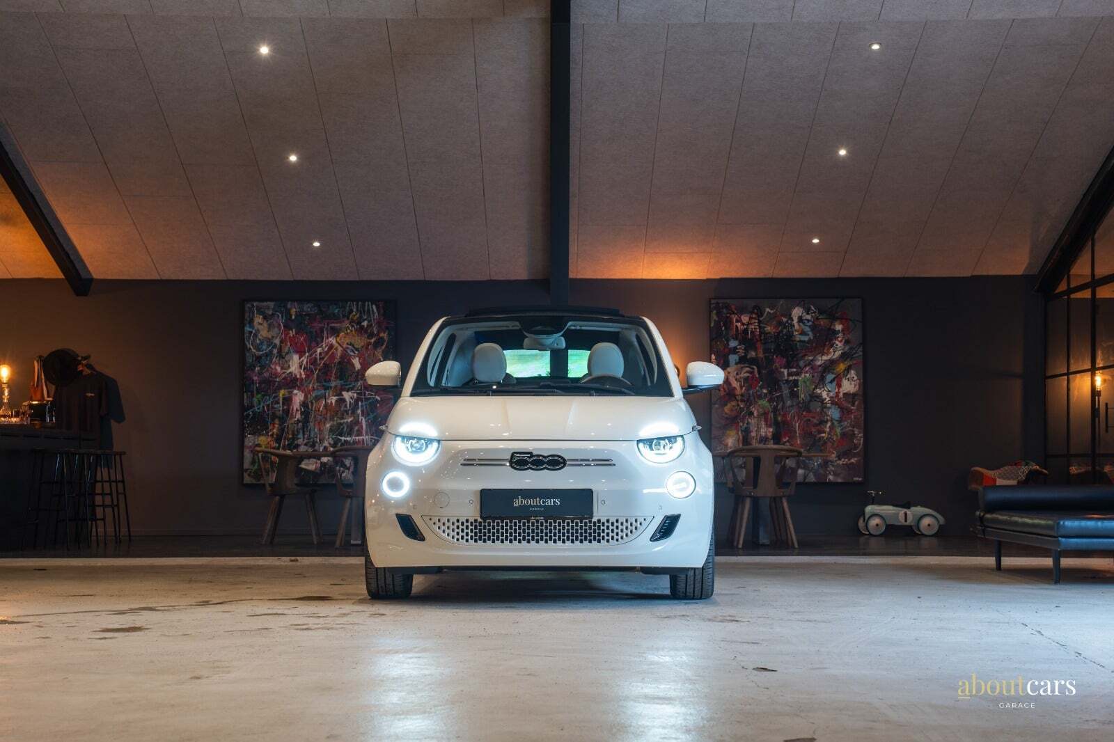 Fiat 500e 42 la Prima by Bocelli Cabrio