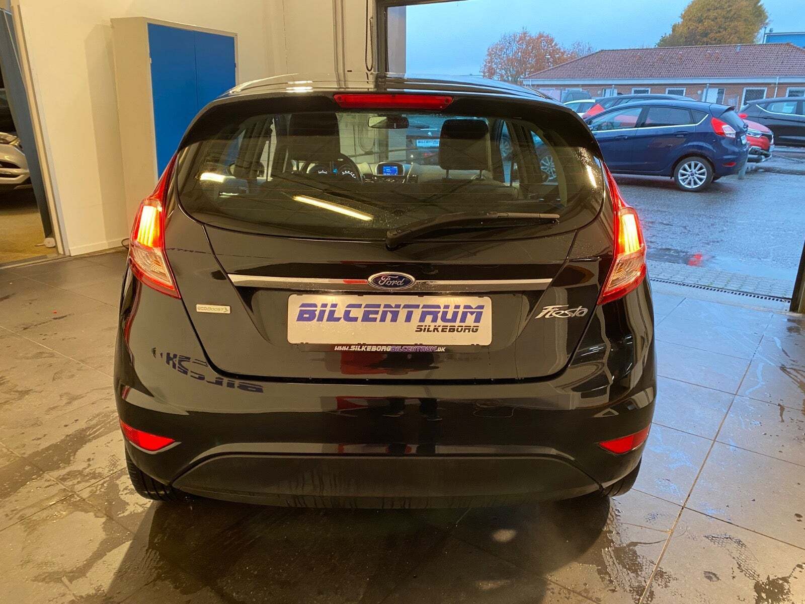Sort Ford Fiesta fra 2015