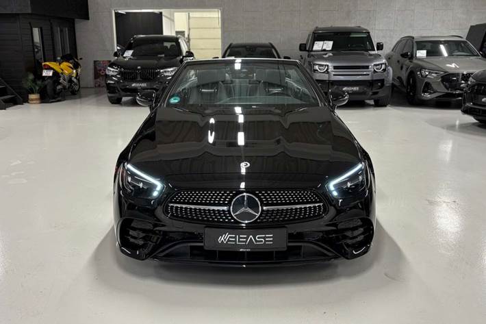 Sort Mercedes E200 fra 2021