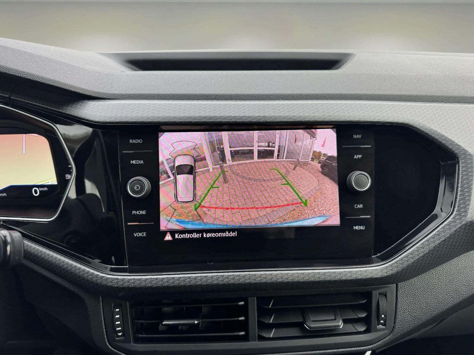 Blå VW T-Cross fra 2019