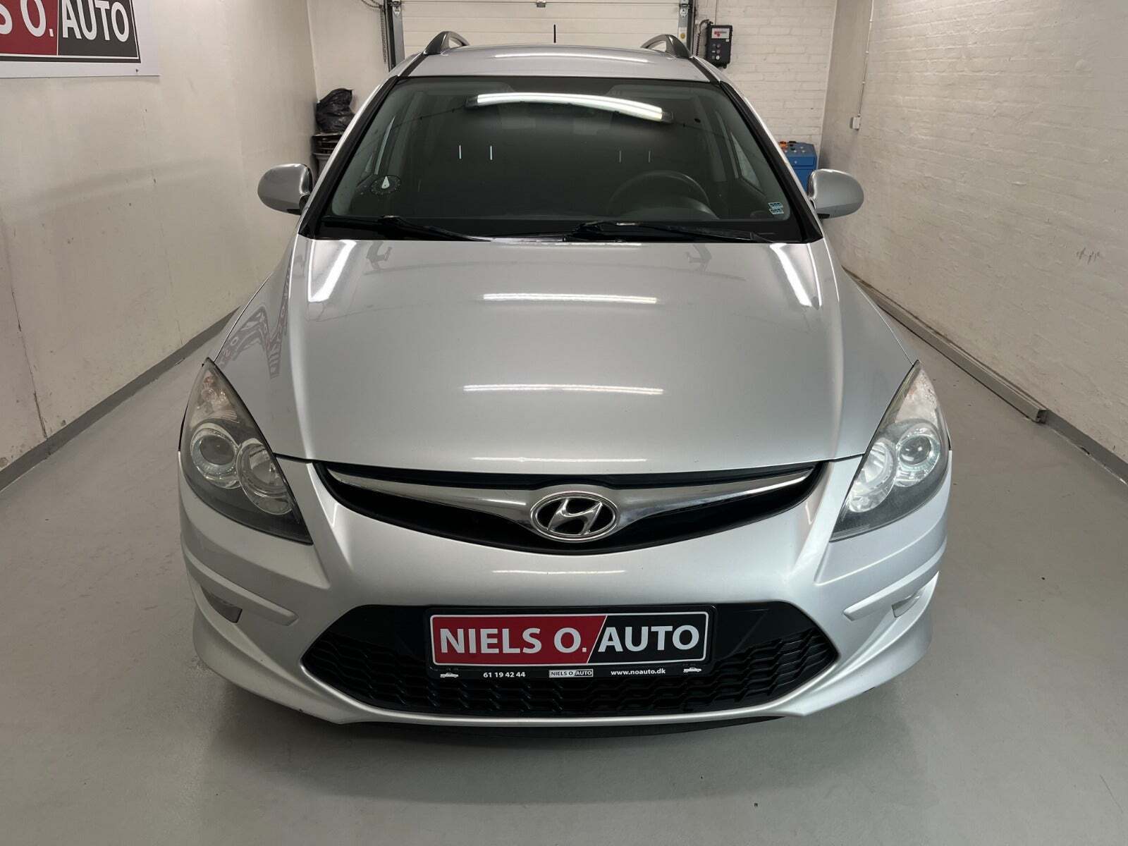 Sølv Hyundai i30 fra 2011