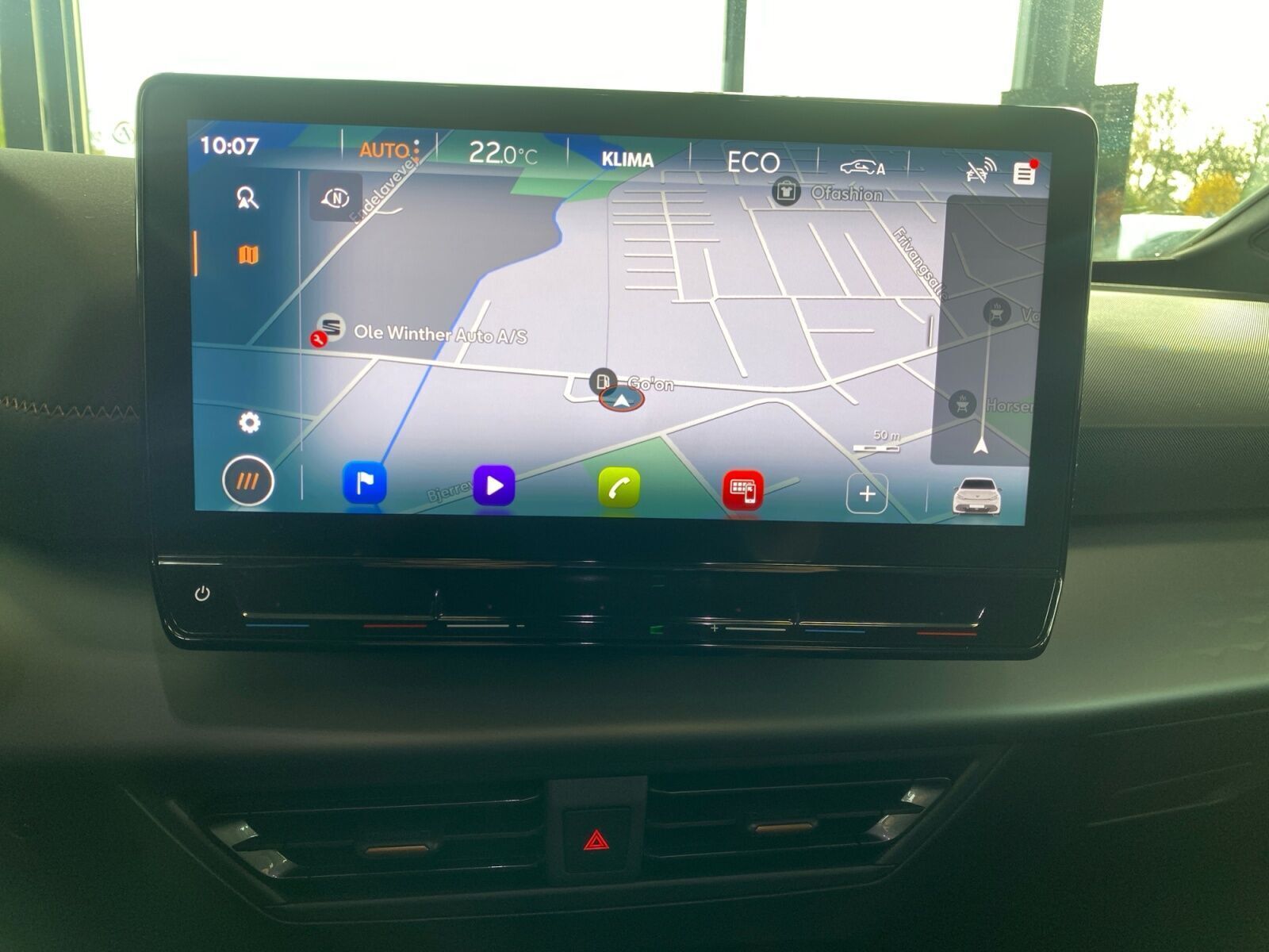 Blå Cupra Born fra 2023