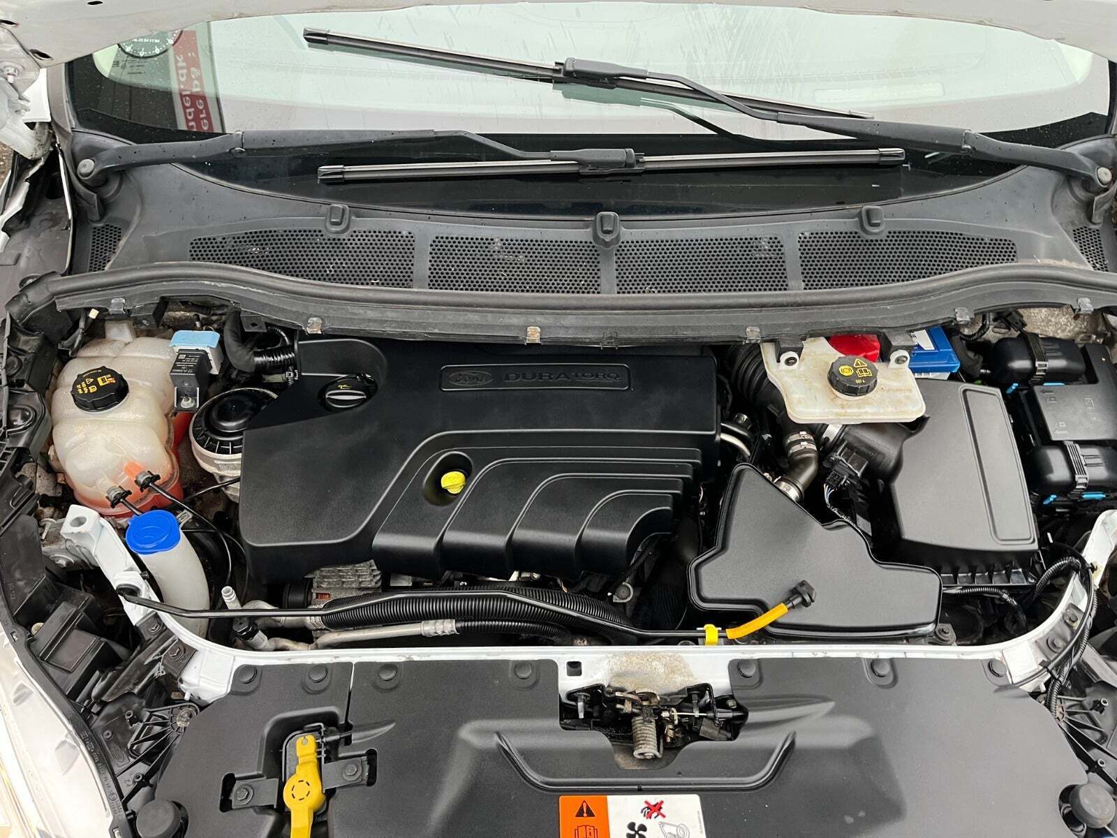 Hvid Ford S-MAX fra 2016