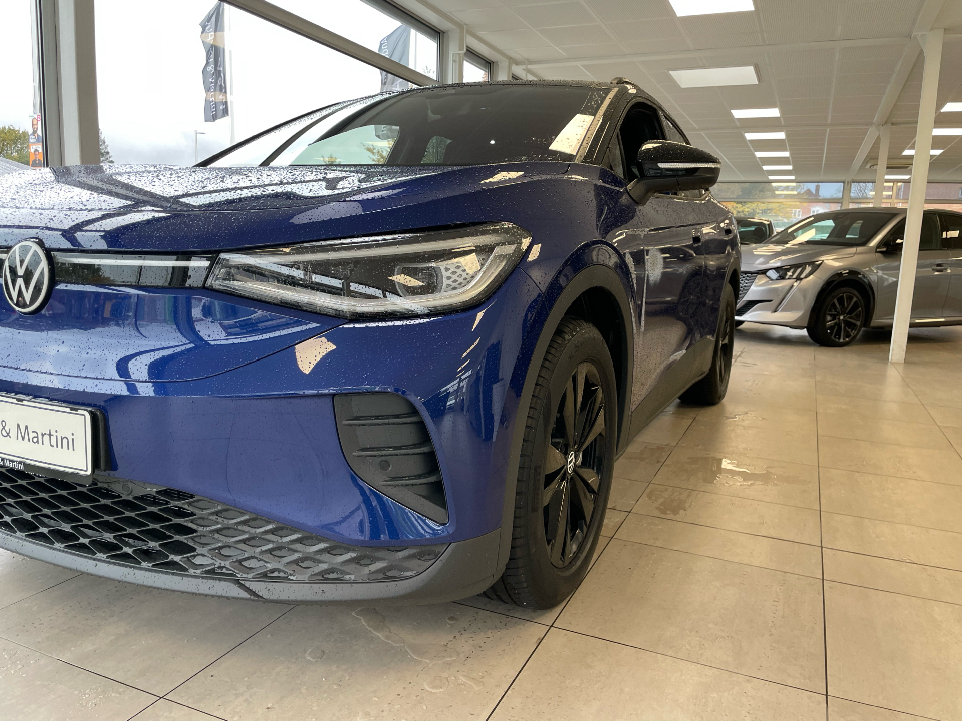 Blå VW ID.4 fra 2025