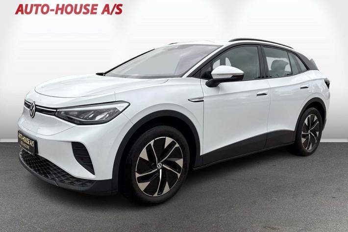 Hvid VW ID.4 fra 2023 set udefra