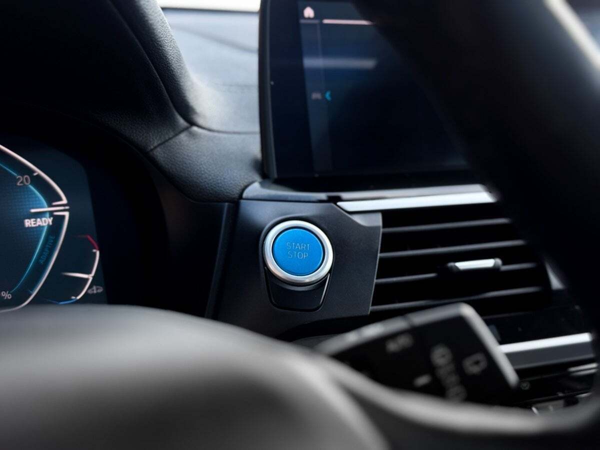 Sort BMW iX3 fra 2021