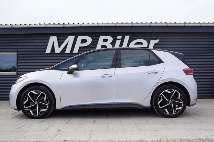 Sølv VW ID.3 fra 2023
