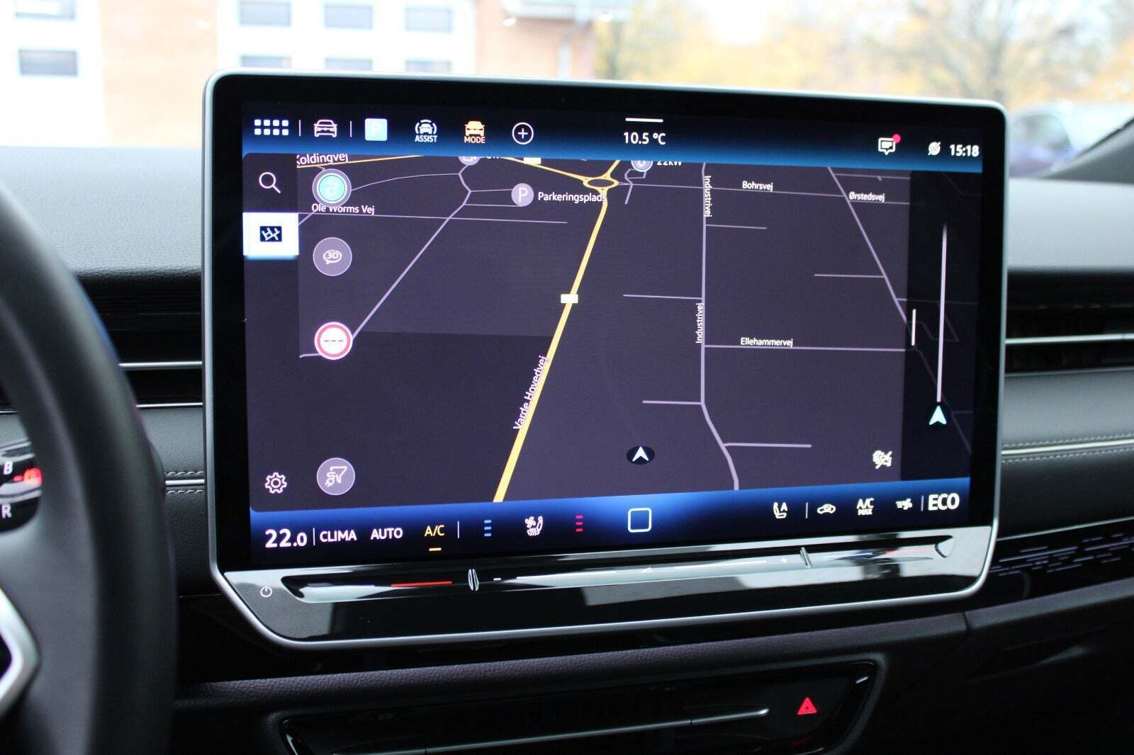 Blå VW ID.7 fra 2025