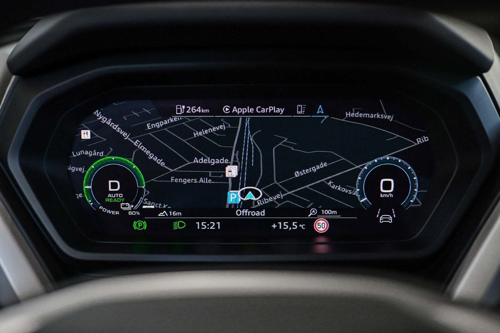 Sort Audi Q4 e-tron fra 2022